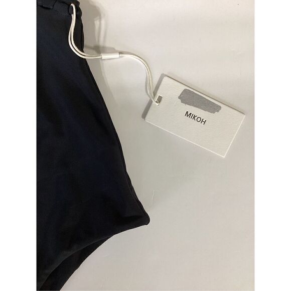 New. MIKOH black one shoulder one piece swimsuit. Small. Retails $234 - Picture 7 of 9